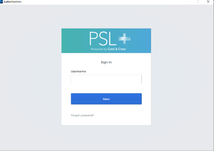 PSL+ Login Instructions